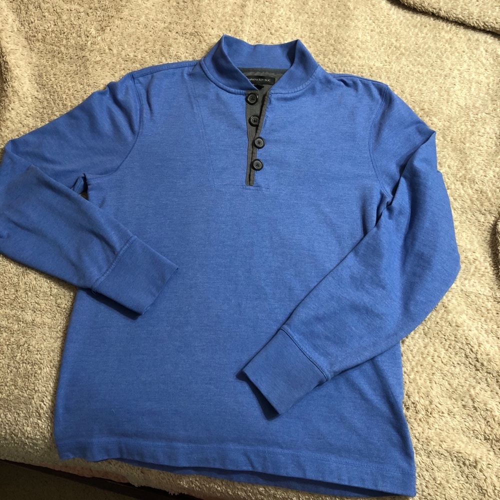 Henley sweater